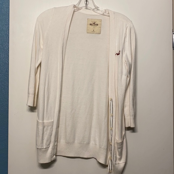 White cardigan, size small - Picture 1 of 1